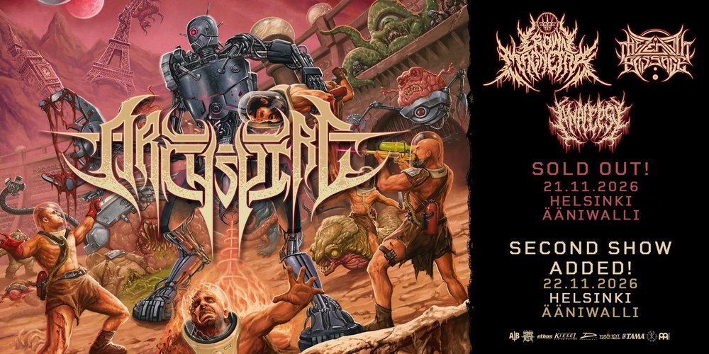 ARCHSPIRE (CA) + Supports: Crown Magnetar, The Zenith Passage, Analepsy