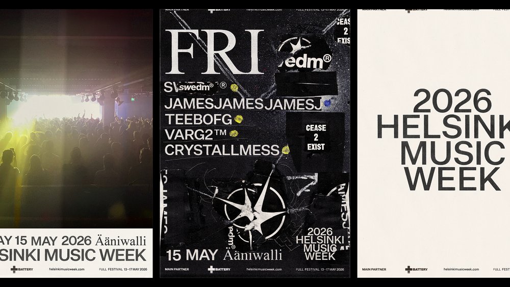 Helsinki Music Week: jamesjamesjames, Varg2TM, TeeboFG, Crystallmess