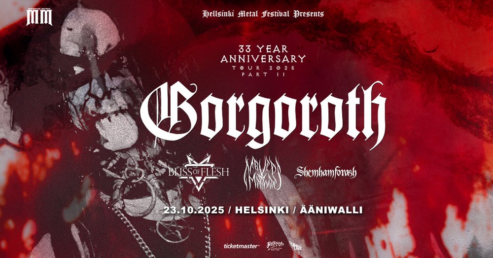 GORGOROTH (NO) + SUPPORTS