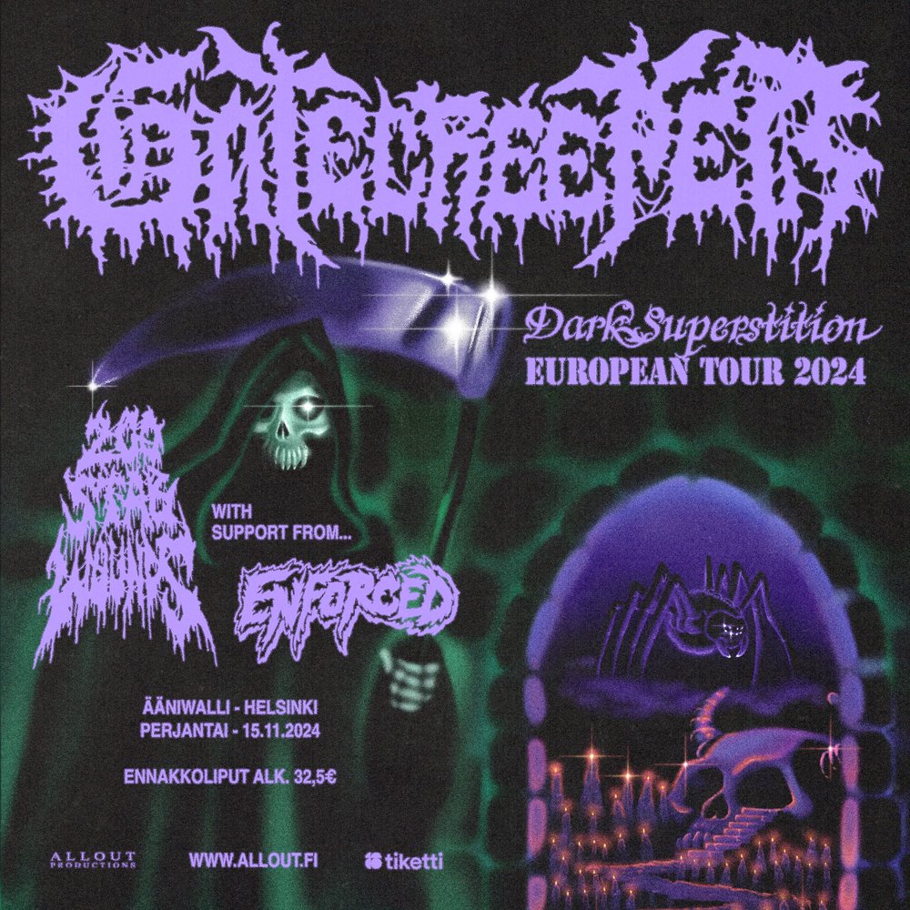GATECREEPER (US), 200 STAB WOUNDS (US), ENFORCED (US)