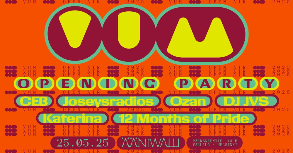 VUM Open Air 2025 Opening Party