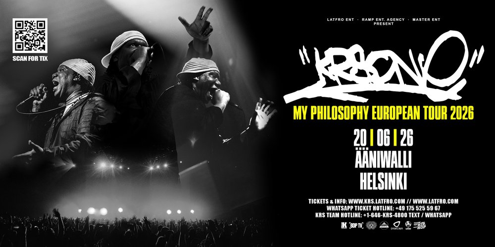 KRS One Live in Helsinki