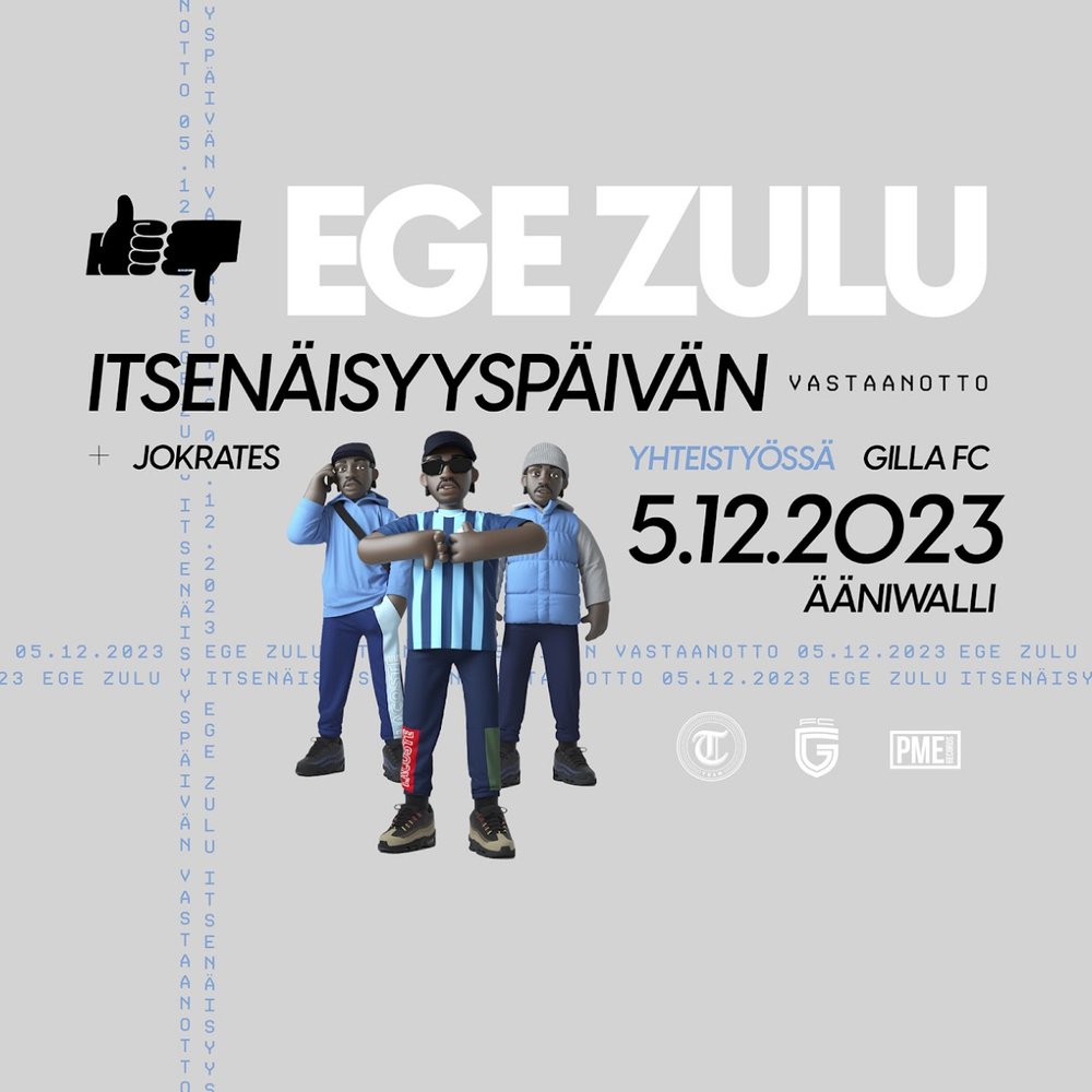EGE ZULU - ITSENÄISYYSPÄIVÄN VASTAANOTTO