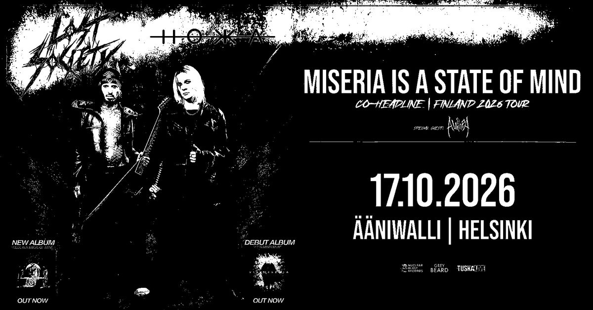 Lost Society & HOKKA + Support: St. Aurora