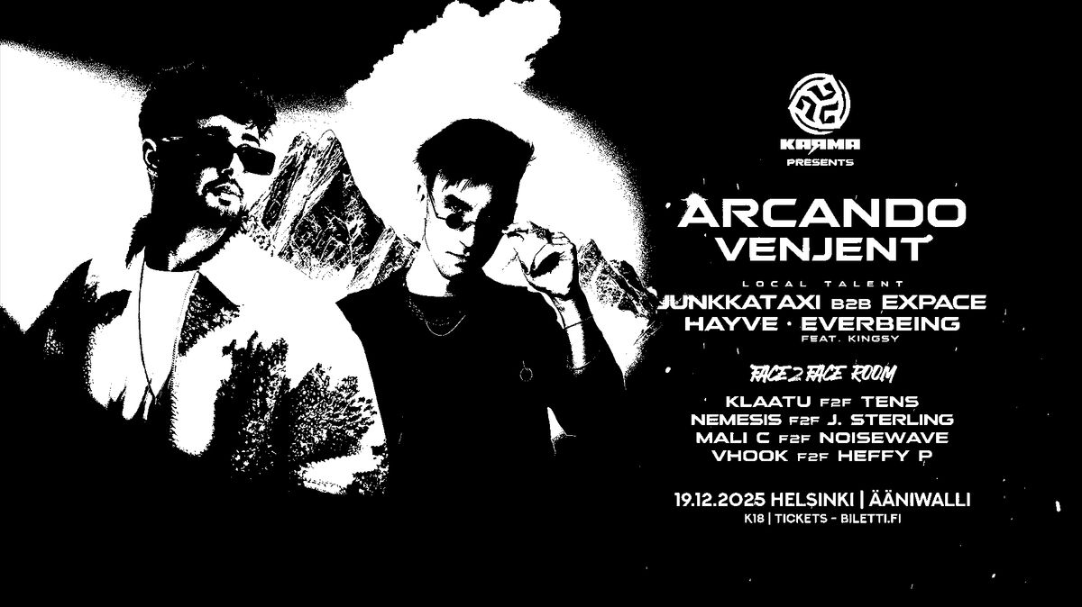 Karma DnB presents: Arcando & Venjent