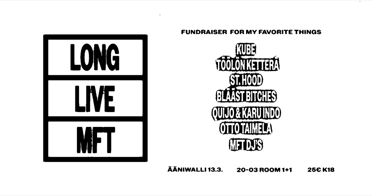 My Favorite Things fundraiser