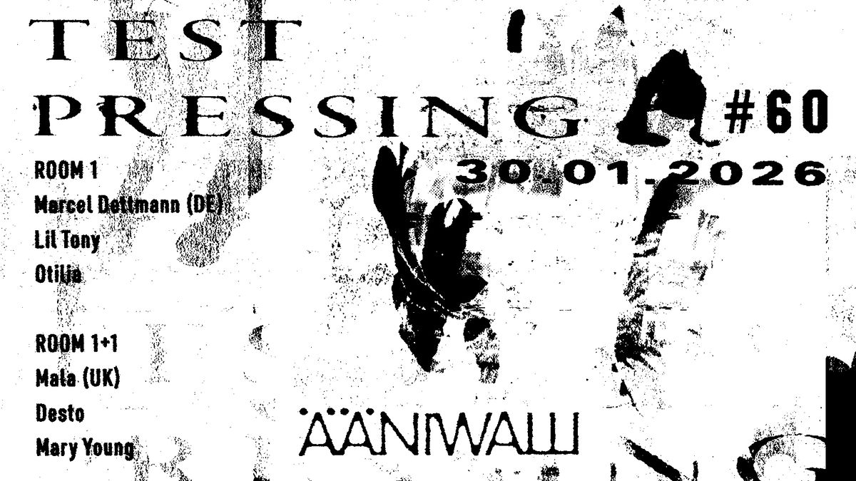 TEST PRESSING #60: MARCEL DETTMANN (DE) & MALA (UK)