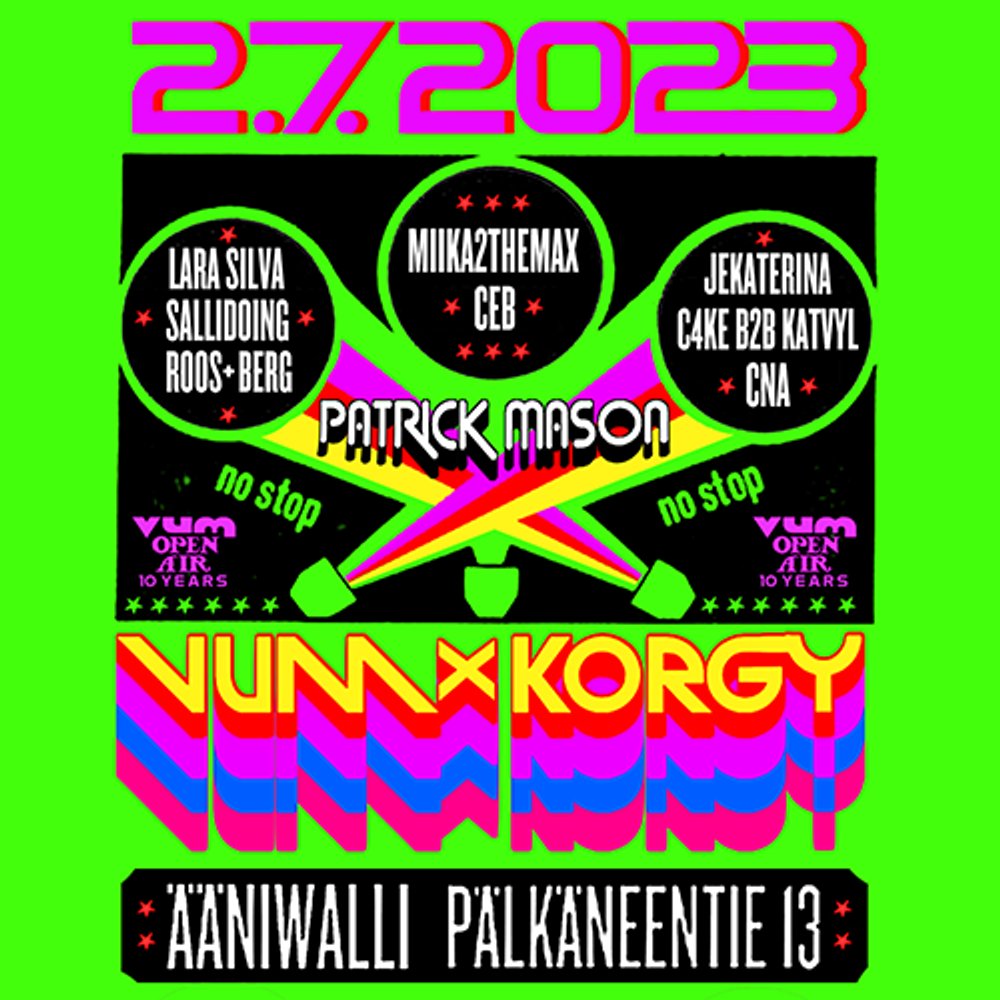 VUM OPEN AIR 2023 #6 x KORGY